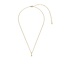Ti Sento Milano Ti Sento Collier 34131ZY/42 Zilver met Geelgouden Plating en Zirkonia 42cm