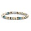 Rebel & Rose Rebel & Rose Armband RR-60155-S-M Slices Sunny Beach 6mm Maat M