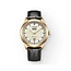 Citizen Citizen Horloge AW0153-04A Staal met Rosegouden Plating Eco-drive met Zwart Leren Horlogeband 40.5mm