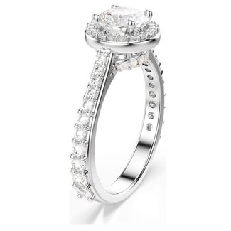 Swarovski Swarovski Ring 5717929 Una Angelic Zilverkleurig  Maat 55