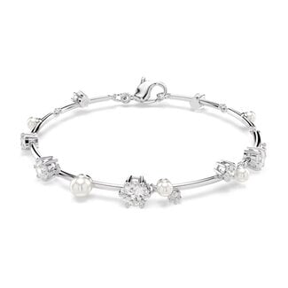 Swarovski Swarovski Armband 5729505 Constella Rosekleurig met Parel en Kristal 17-20cm