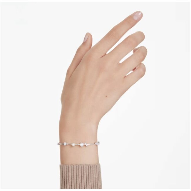 Swarovski Swarovski Armband 5729505 Constella Rosekleurig met Parel en Kristal 17-20cm