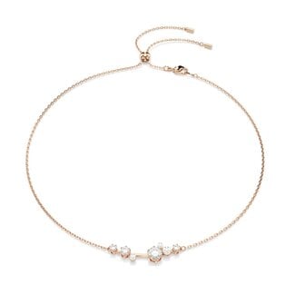 Swarovski Swarovski Collier 5729504 Constella Rosekleurig met Kristal 38-48cm