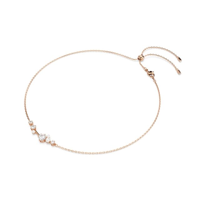 Swarovski Swarovski Collier 5729504 Constella Rosekleurig met Kristal 38-48cm