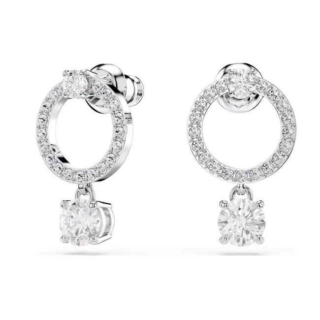 Swarovski Swarovski Oorbellen 5563278 Constella Zilverkleurig met Kristal