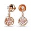 Swarovski Swarovski oorbellen 5744239 Constella Rosekleurig met Roze Kristal