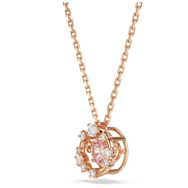 Swarovski Swarovski Collier 5744244 Constella Rosekleurig met Roze Kristal 38-45cm