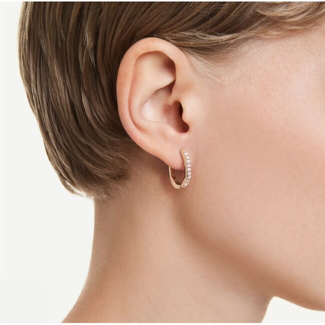 Swarovski Swarovski Oorbellen 5743798 Dextera Rosekleurig met Kristallen