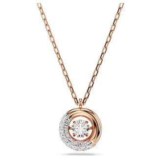 Swarovski Swarovski Collier 5692257 Dextera Rosekleurig met Kristal 38-45cm