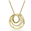 Swarovski Swarovski Collier 5740410 Hyperbola Goudkleurige Plating met Kristallen 50-57cm
