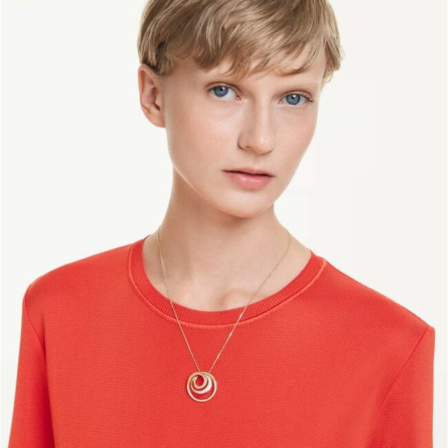 Swarovski Swarovski Collier 5740410 Hyperbola Goudkleurige Plating met Kristallen 50-57cm