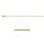 Blinckers Jewellery Huiscollectie BJ Collier 40.03907 14k Geelgoud Venetiaans 1.1mm x 50cm
