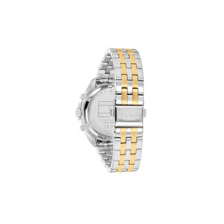 Tommy Hilfiger Tommy Hilfiger Horloge TH1782969 Mellie Staal Bi-color Quartz Chronograaf met Groene Wijzerplaat 36mm