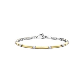 Ti Sento Milano Ti Sento Armband 23099ZY Zilver met 14k Geelgouden Plating