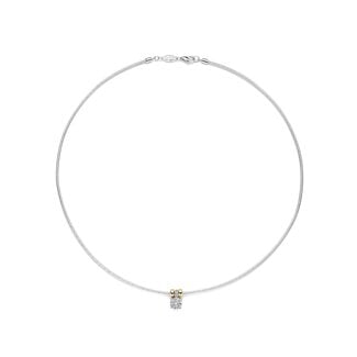 Ti Sento Milano Ti Sento Collier 34142ZY/46 Zilver met Zirkonia 46cm