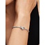 Pandora Pandora Bedel 794161C04 Zilver met Witte Steen April