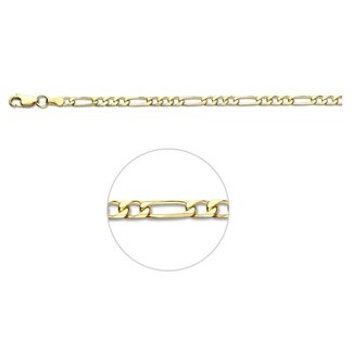 The House Of Blinckers THOB Armband 40.04011 14K Geelgoud Figaro 4.0 mm Massief 20cm
