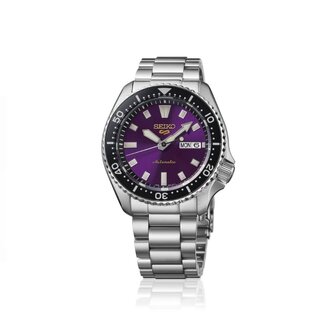 Seiko Seiko Horloge HDB003K1 5 Sport Staal Automaat 145 the Anniversary 40mm Limited Edition