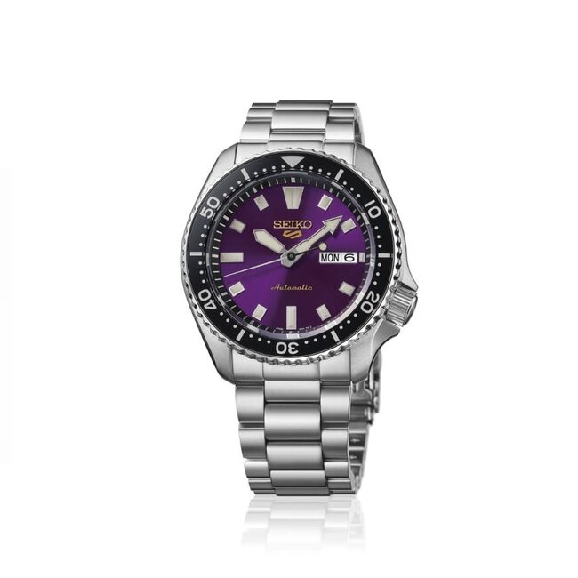 Seiko Seiko Horloge HDB003K1 5 Sport Staal Automaat 145 the Anniversary 40mm Limited Edition
