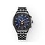 Citizen Citizen Horloge BY1035-56L Staal met Zwarte Coaiting Eco-drive Radio Controlled Moon Fase