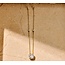 Ti Sento Milano Ti Sento Collier 34143ZY/42 Zilver met Geelgouden Plating en Zirkonia 38-48cm