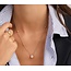 Ti Sento Milano Ti Sento Collier 34143ZY/42 Zilver met Geelgouden Plating en Zirkonia 38-48cm