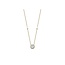 Ti Sento Milano Ti Sento Collier 34143ZY/42 Zilver met Geelgouden Plating en Zirkonia 38-48cm