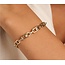 Ti Sento Milano Ti Sento Armband 23112ZY Zilver Bi-color met Zirkonia 6mm x 18cm