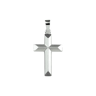 Blinckers Jewellery Huiscollectie Bj Hanger 13.20430 Zilver Kruis 21mm x 14mm