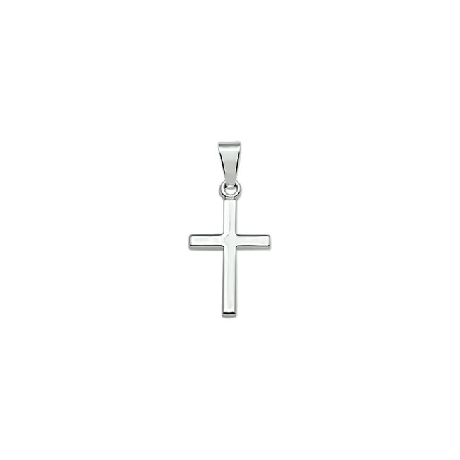 Blinckers Jewellery Huiscollectie BJ Hanger 13.23419 Zilver Kruis 15mm x 10mm