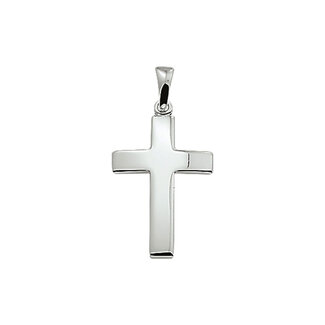 Blinckers Jewellery Huiscollectie BJ Hanger 10.05032 Zilver Kruis 25mm x 18mm