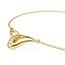 Swarovski Swarovski Armband 5778079 Classica Zilver met Geelgouden Plating en Zirkonia 16.5 - 20.5cm