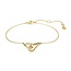 Swarovski Swarovski Armband 5778079 Classica Zilver met Geelgouden Plating en Zirkonia 16.5 - 20.5cm