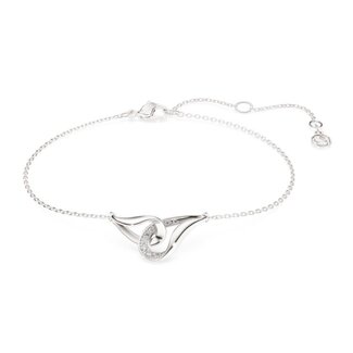 Swarovski Swarovski Armband 5778023 Interlocking Zilver met Zirkonia 15.5 - 20.5cm