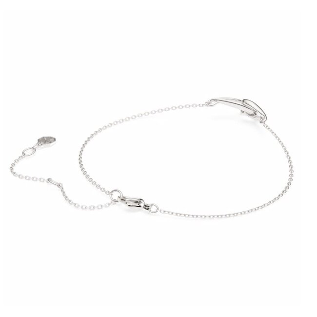 Swarovski Swarovski Armband 5778023 Interlocking Zilver met Zirkonia 15.5 - 20.5cm