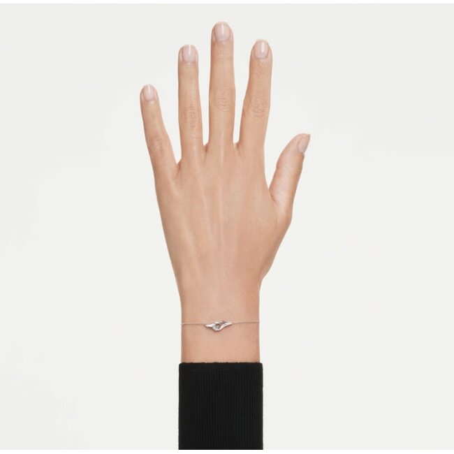 Swarovski Swarovski Armband 5778023 Interlocking Zilver met Zirkonia 15.5 - 20.5cm