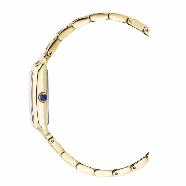 Jacques du Manoir Jaques du Manoir Horloge JWL05802 Emily III Staal met Geelgouden Plating Quartz