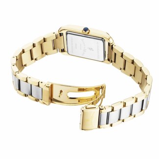 Jacques du Manoir Jacques du Manoir Horloge JWL05803 Emily III Staal Bi-color Quartz Swiss Made 23mm x 34mm