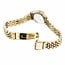 Jacques du Manoir Jacques du Manoir Horloge JWL05104 Inspiration Staal met Geelgouden Plating Quartz Swiss Made met Zwarte Wijzerplaat 22mm