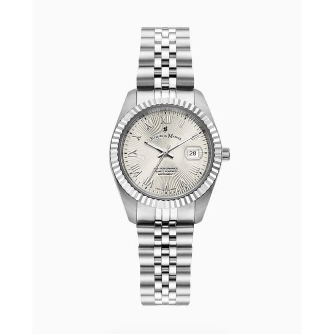Jacques du Manoir Jacques du Manoir Horloge JWL06202 Inspiration Sunrise Staal Quartz Swiss Made 31mm