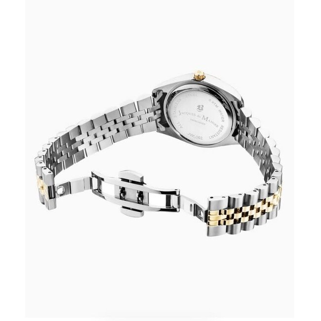 Jacques du Manoir Jacques du Manoir Horloge JWL06203 Inspiration Sunrise Staal Bi-color Quartz Swiss Made 31mm