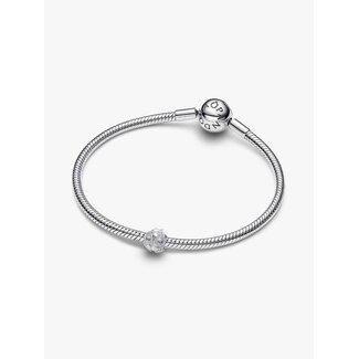 Pandora Pandora Bedel 794527C00 Zilver Mini Lieveheersbeestje Getextureerd