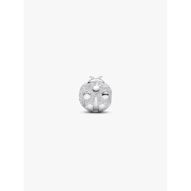 Pandora Pandora Bedel 794527C00 Zilver Mini Lieveheersbeestje Getextureerd
