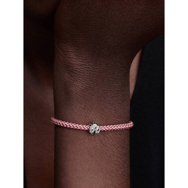 Pandora Pandora Bedel 794527C00 Zilver Mini Lieveheersbeestje Getextureerd