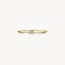 Blush Blush Solitair Ring 1200YZI/54 14k Geelgoud met Briljant geslepen Zirkonia Maat 54