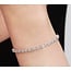 Pandora Pandora Armband 595081C01-18 Zilver Tennis met Baquette Zirkonia 18cm