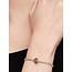 Pandora Pandora Bedel 734974C01 Platinum Plated Kerstkrans met Rood en Groen