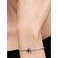 Pandora Pandora Bedel 735034C01 Platinum Plated Ster met Blauw