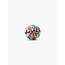 Pandora Pandora Bedel 735064C01 Platinum Plated Kerst met Bruin,Groen en Rood