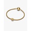 Pandora Pandora Bedel 764249C01 14k Geelgouden Plating Sneeuwvlok